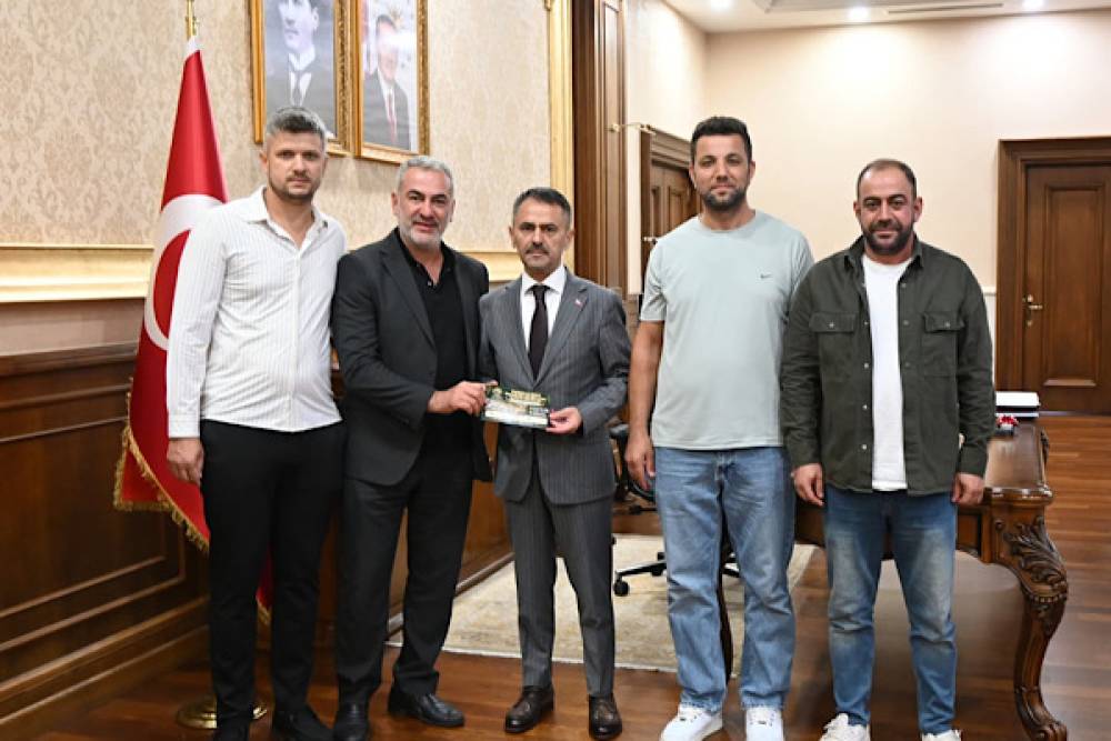 Emirhan K&ouml;y&uuml; Derneği'nden Vali Aktaş'a etkinlik daveti