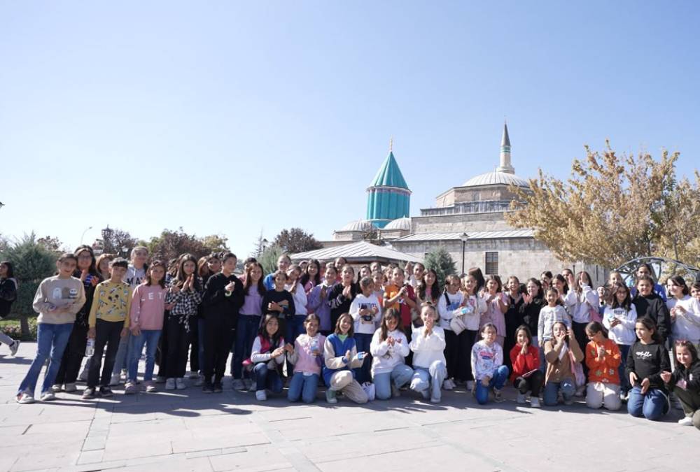 İlçelerdeki Bilgehan öğrencileri Konya'yı gezdi