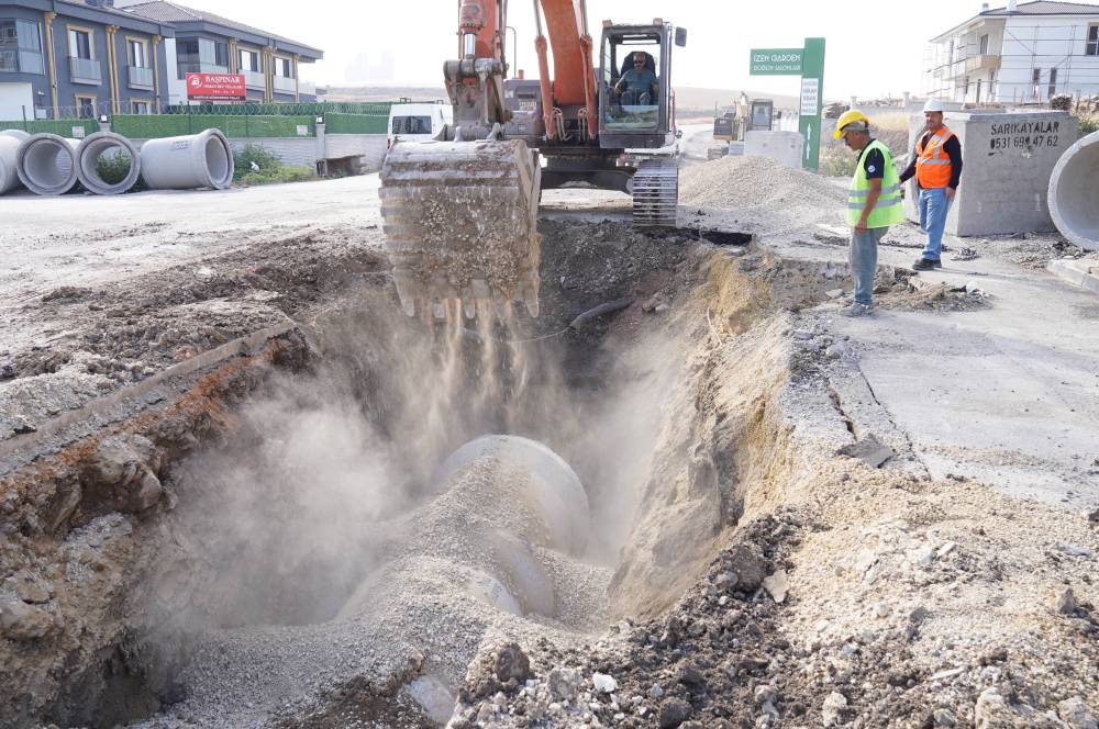 Etimesgut'a 9 kilometre yeni yağmur suyu hattı yapılıyor