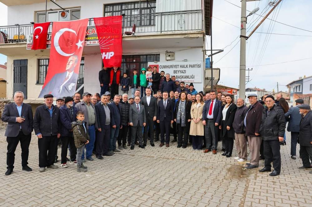 CHP Afyonkarahisar Beyyazı Belde Başkanlığı açıldı