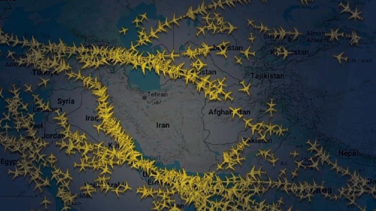 İran u&ccedil;uş kısıtlamalarını esnetti: Hava sahasının bir b&ouml;l&uuml;m&uuml;n&uuml; u&ccedil;uşlara a&ccedil;tı