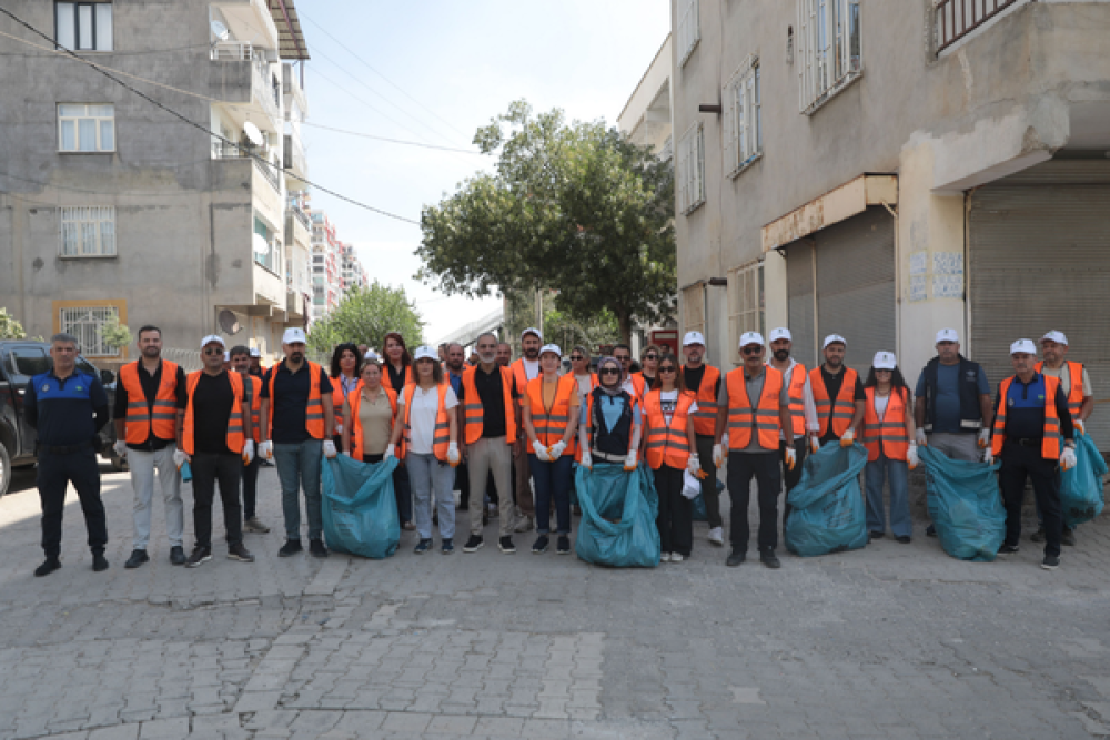 Medya Mahallesi&rsquo;nde kapsamlı temizlik &ccedil;alışması yapıldı