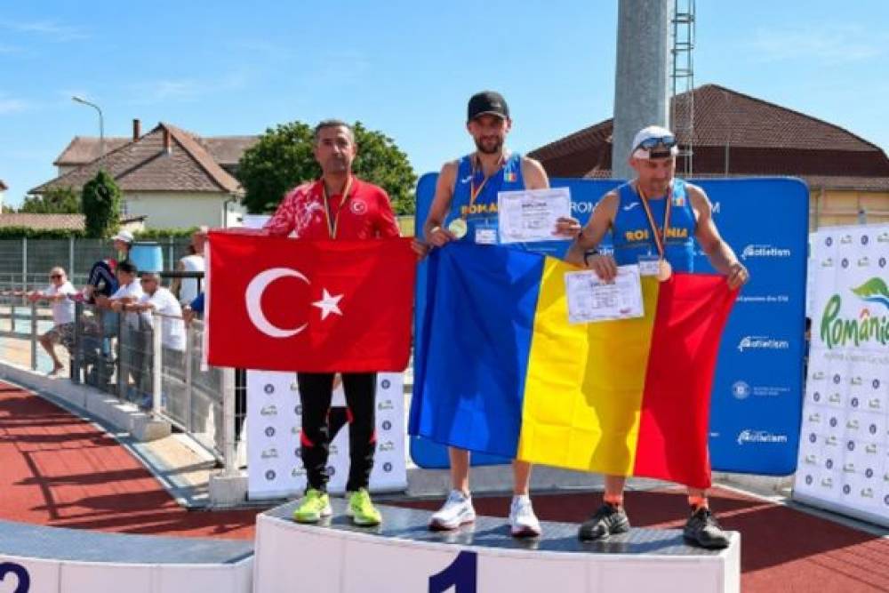 Siirtli atlet Muhittin G&uuml;rhan Balkan ikincisi oldu