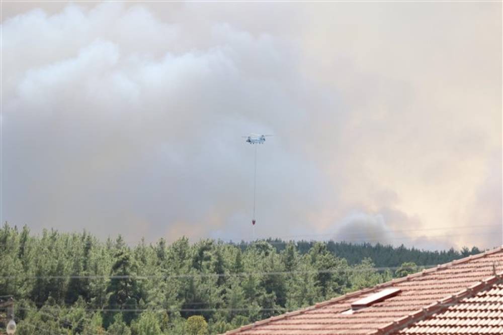 Muğla Büyükşehir, orman yangınlarına karşı mücadelesini sürdürüyor