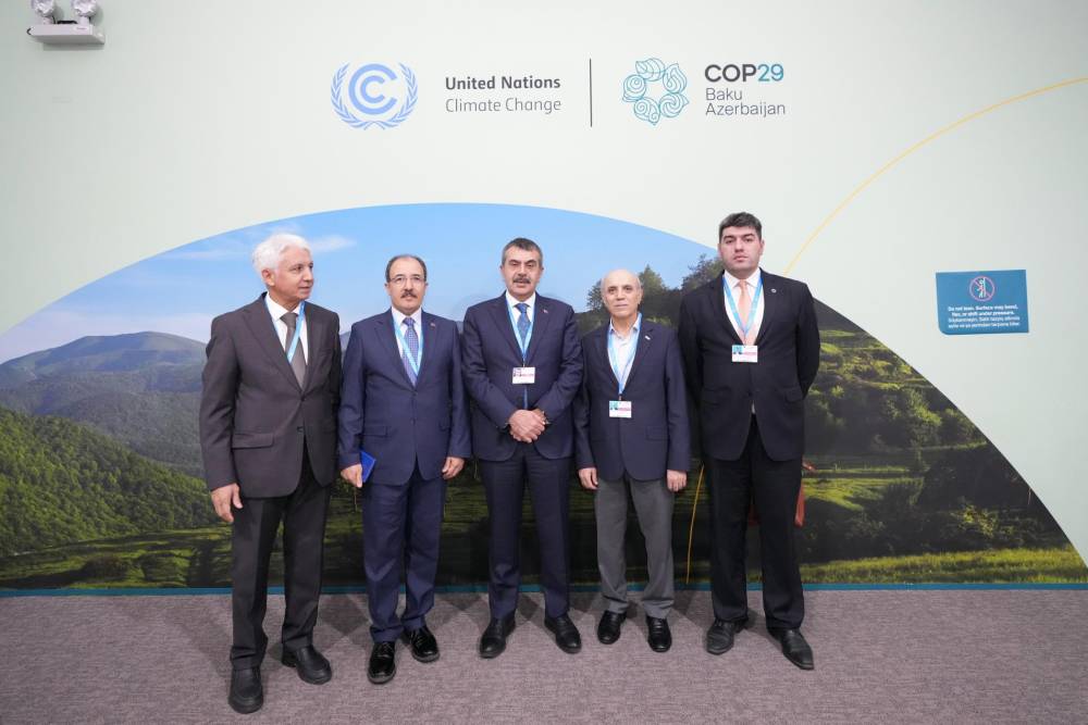 Bakan Tekin, COP29'da katılımcılara hitap etti