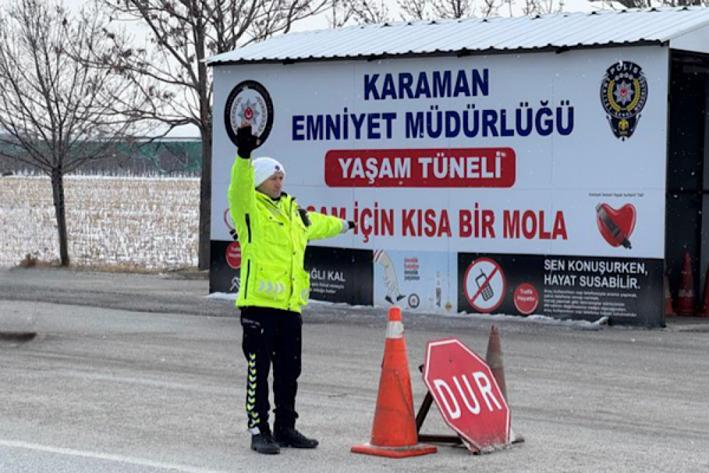Karaman&rsquo;da denetim ve operasyonlar ger&ccedil;ekleştirildi