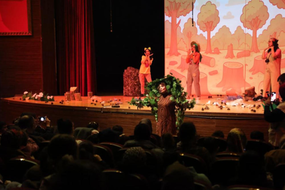 K&uuml;tahya&rsquo;da "Ormanın Koruyucuları" oyunu sahnelendi