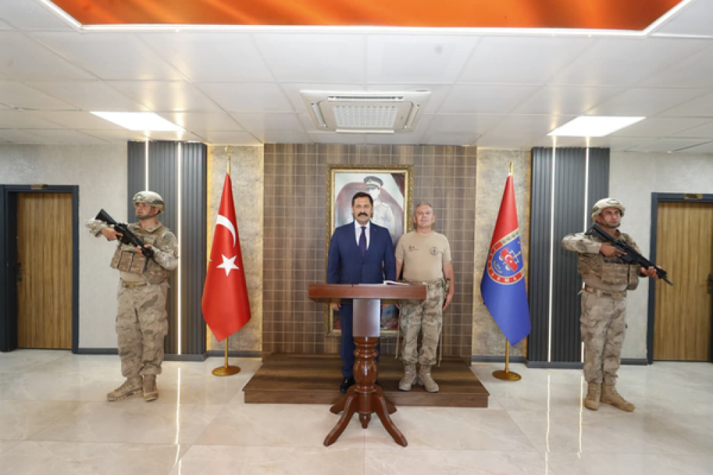Vali Masatlı&rsquo;dan D&ouml;rtyol Jandarma Komando Tugay Komutanlığı&rsquo;na ziyaret