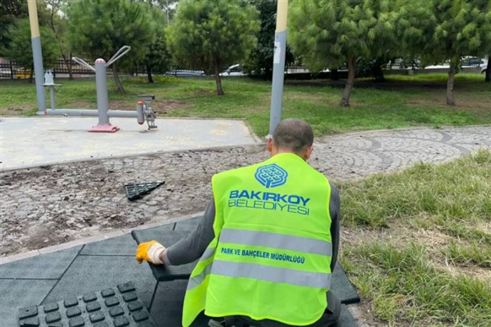 Bakırköy’de parklar yenileniyor