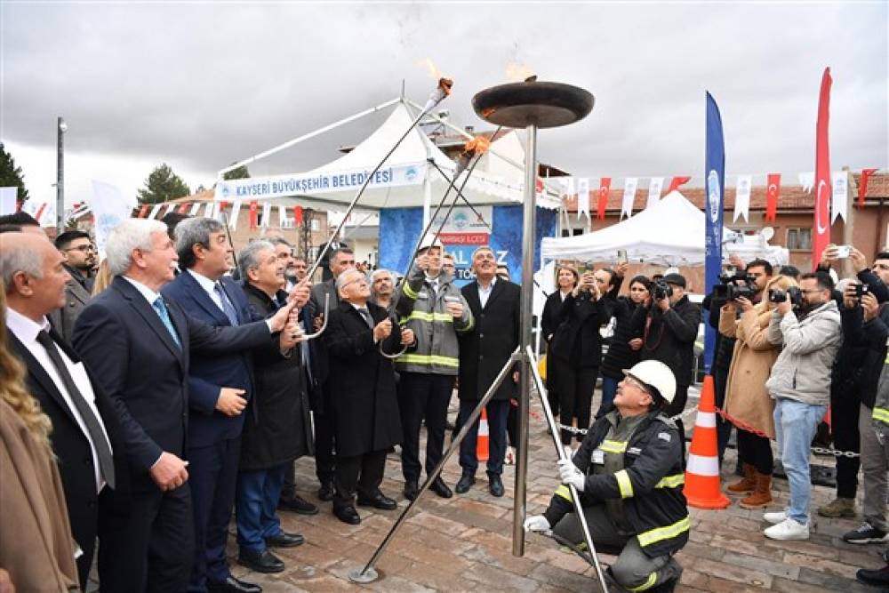 Başkan Büyükkılıç: 16 ilçemize doğal gaz yatırımını tamamladık 