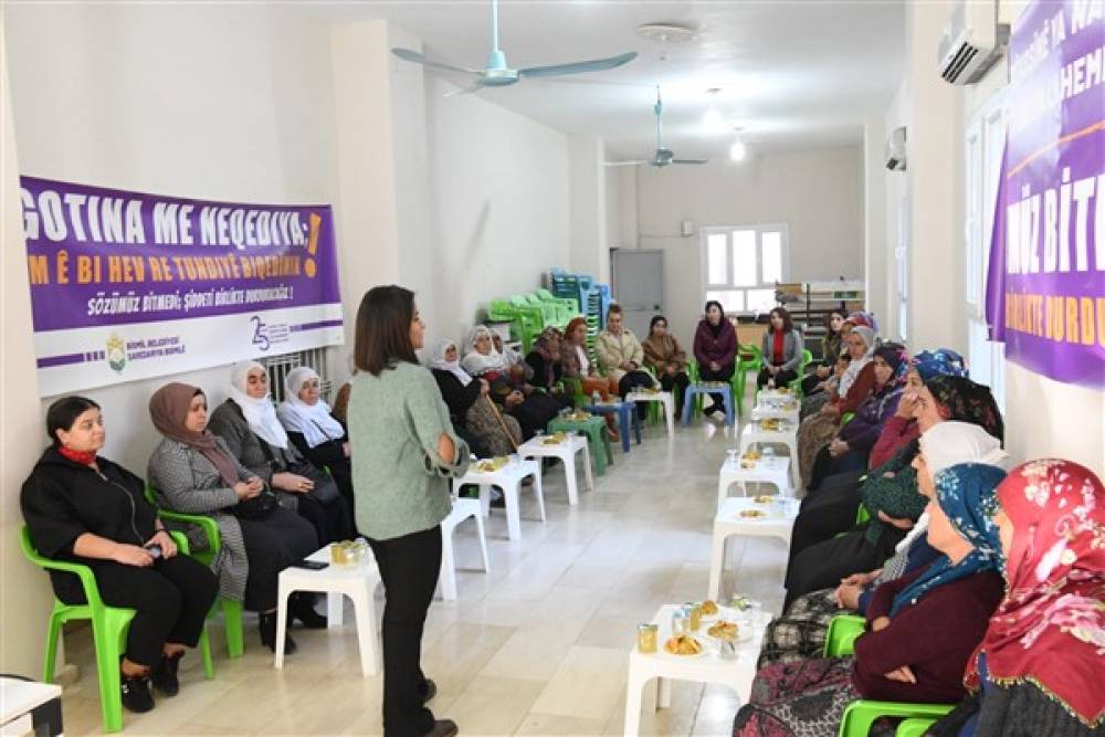 Diyarbakır’da kadına yönelik şiddete karşı farkındalık çalışması