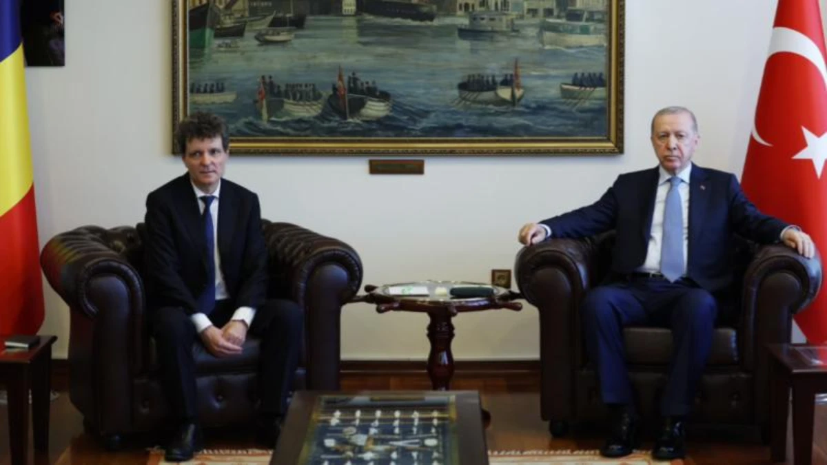 Cumhurbaşkanı Erdoğan, Romanya Cumhurbaşkanı Dan'ı kabul etti