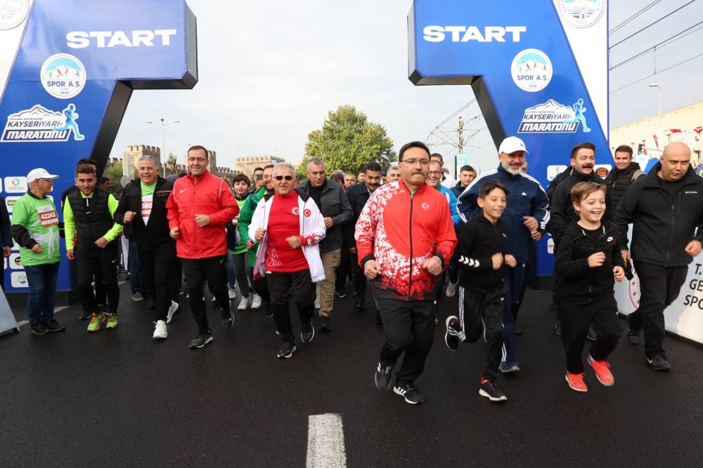 Uluslararası Kayseri Yarı Maratonu başlıyor