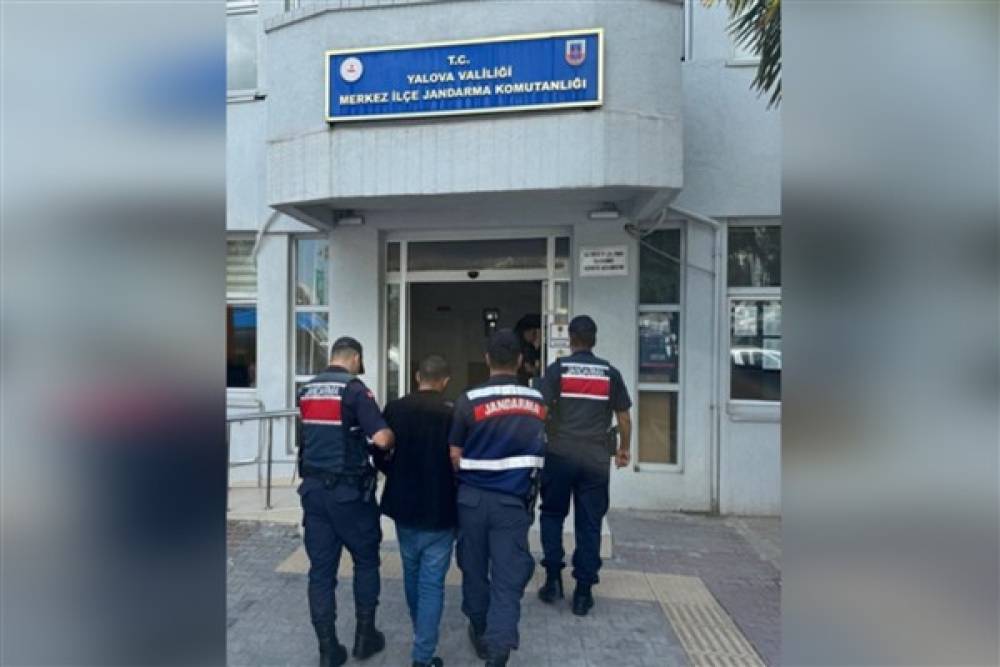  Yalova da kesinleşmiş araması olan şahıs yakalandı 