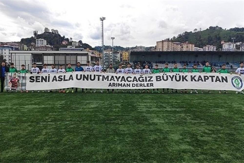 Rize Süper Amatör Ligi'nde Fatih Kaan Arıman Sezonu başladı