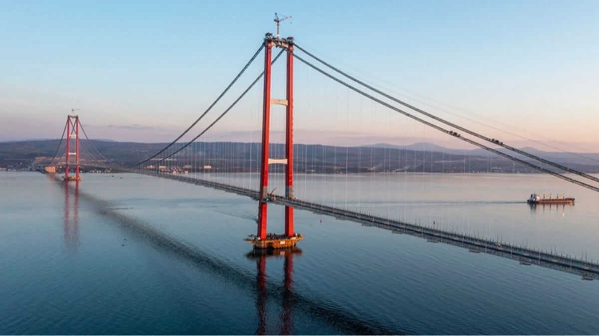 Trafiğe &ccedil;ıkacaklar dikkat! &Ccedil;anakkale 1915 k&ouml;pr&uuml;s&uuml;nde &ccedil;alışma var
