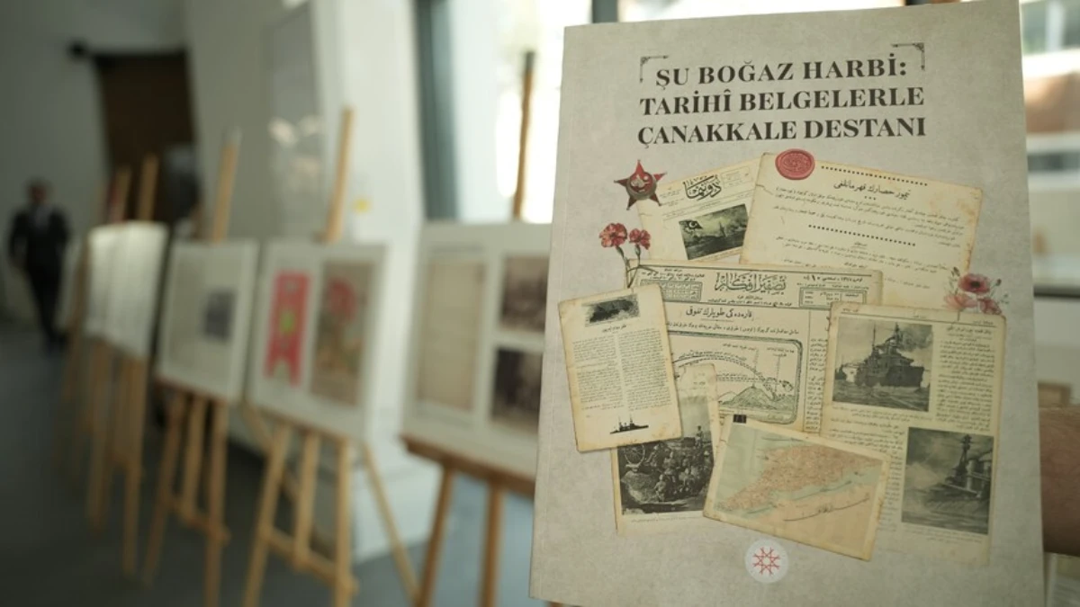 İletişim Başkanlığı'nın &Ccedil;anakkale Destanı kitabı tanıtıldı