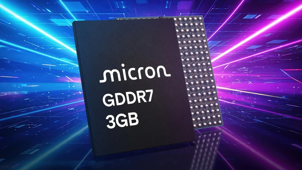 Micron, 3GB GDDR7 &uuml;retimiyle Nvidia&rsquo;ya hazırlanıyor
