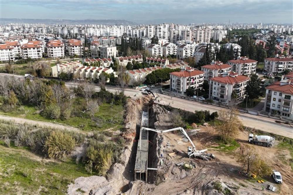 ASAT, Antalya&rsquo;da yağmursuyu altyapısını g&uuml;&ccedil;lendiriyor
