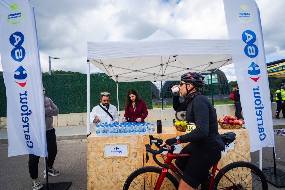 CarrefourSA, L'Etape Türkiye'de sporculara destek verdi