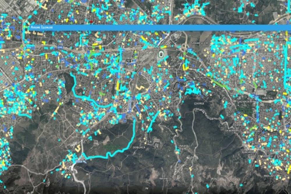 Büyükşehirden altyapı çalışmalarına dijital takip 
