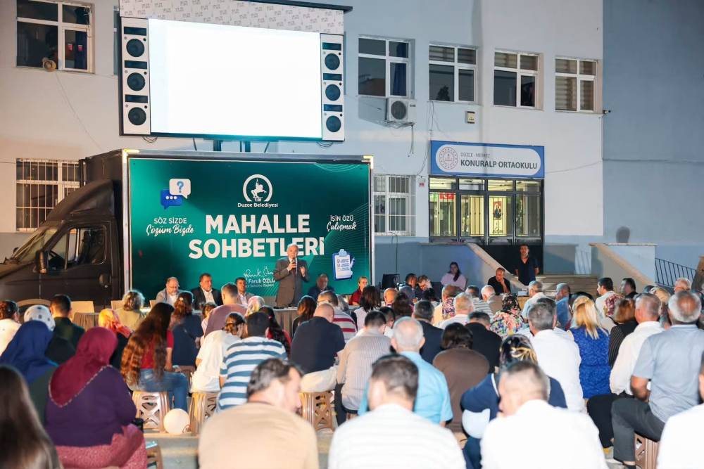 D&uuml;zce&rsquo;de Konuralp i&ccedil;in turizm, m&uuml;ze ve cami projeleri anlatıldı