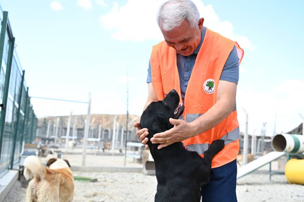 Başkan Şahin, Hayvan Rehabilitasyon Merkezi’ni ziyaret etti