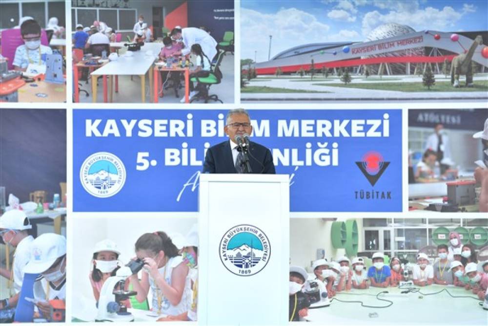 Başkan Büyükkılıç: 6’ncı Bilim Şenliği, TÜBİTAK iş birliği ile gerçekleşecek