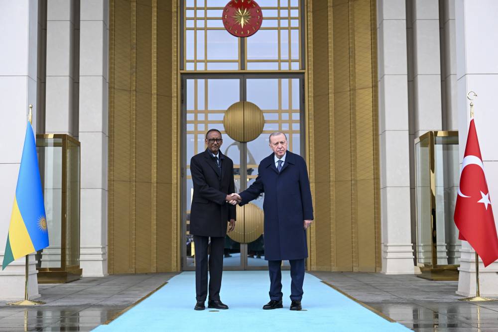 Cumhurbaşkanı Erdoğan, Ruanda Cumhurbaşkanı Kagame ile görüştü