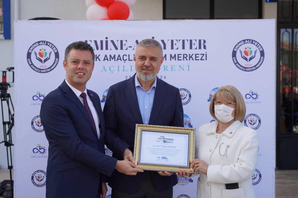 Emine-Ali Yeter Çok Amaçlı Eğitim Merkezi açıldı