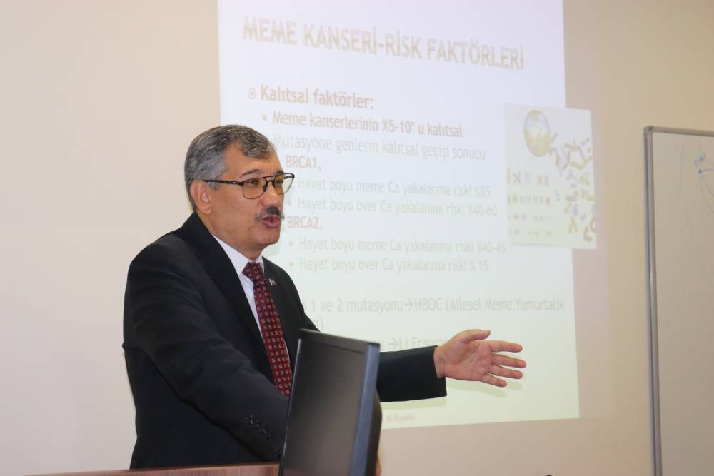 Prof. Dr. Uzunköy: Meme kanseri önlenebilir ve tedavi edilebilir bir hastalıktır