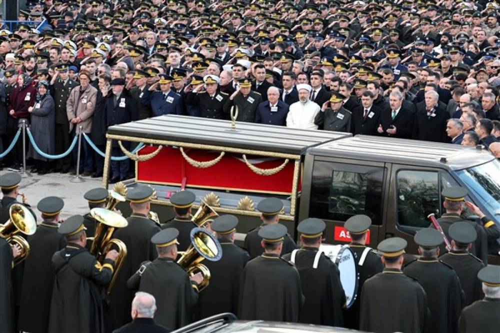 Şehit Astsubay Üstçavuş Akıncı, Ankara’da son yolculuğuna uğurlandı