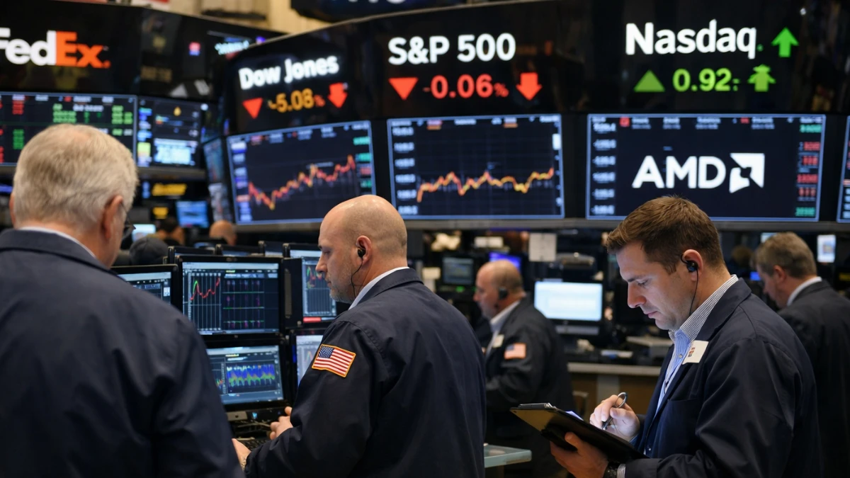 New York borsası g&uuml;ne yatay başladı: Tarifeler y&uuml;r&uuml;rl&uuml;kte, piyasalar temkinli