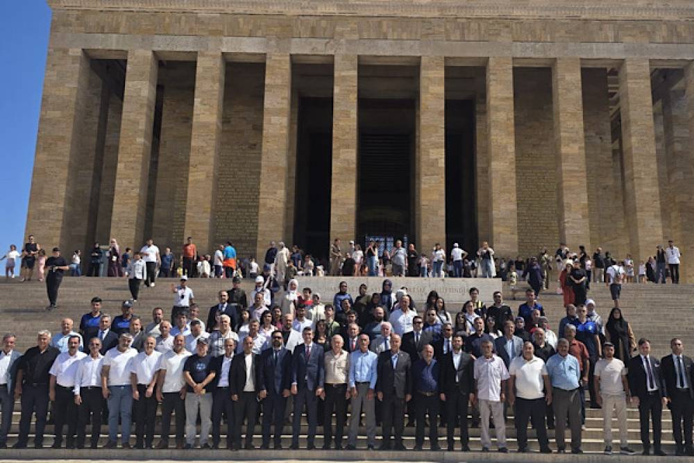 Haymana heyeti, Anıtkabir&rsquo;i ziyaret etti