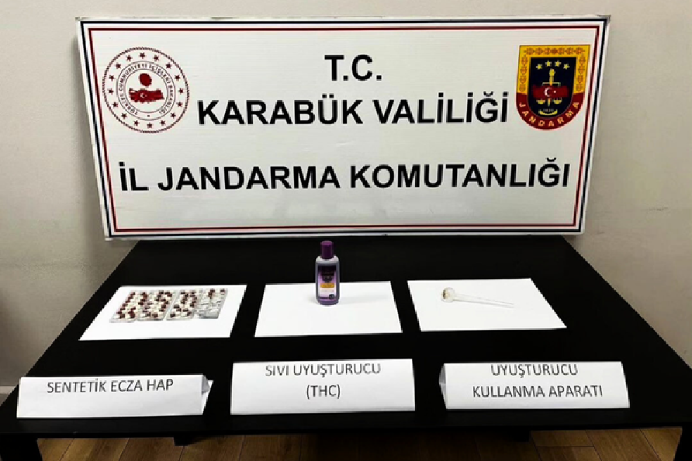 Karabük'te uyuşturucu operasyonu: 2 gözaltı