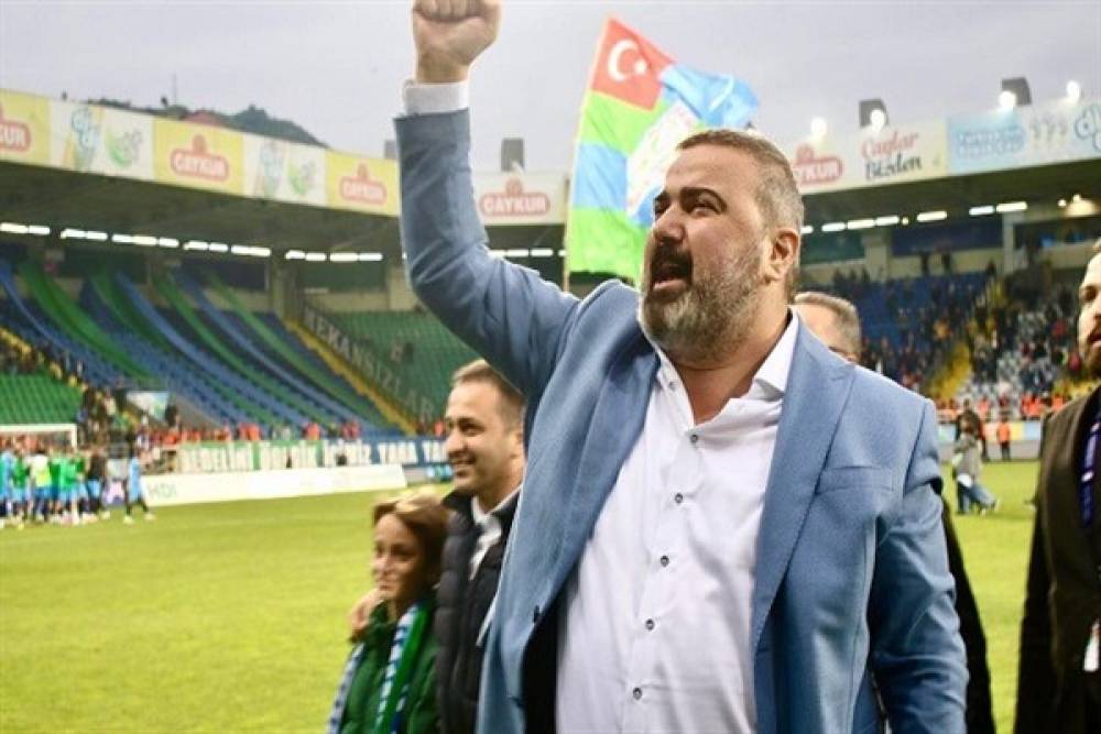 Çaykur Rizespor Başkanı Turgut, primleri yükseltti