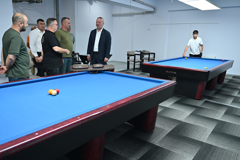 Karacabey Belediye Spor Kul&uuml;b&uuml;&rsquo;nde bilardo branşı a&ccedil;ıldı