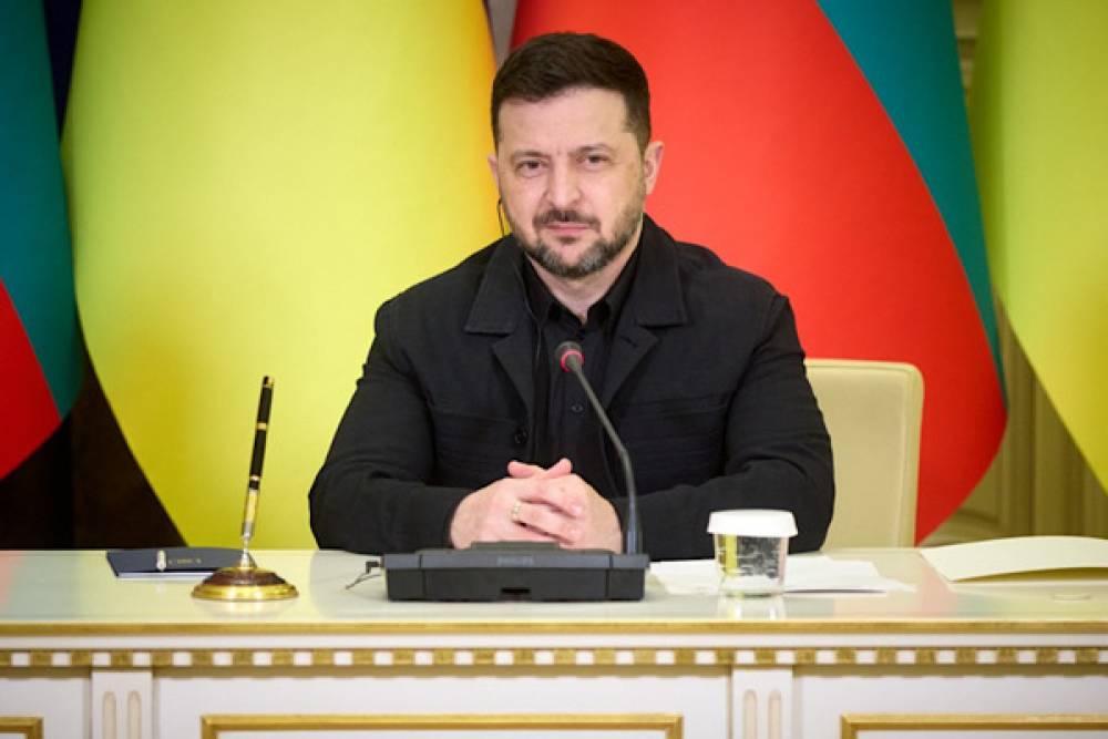Zelenski: Ukrayna'ya k&uuml;resel desteği g&uuml;&ccedil;lendirmek i&ccedil;in &ccedil;alışıyoruz