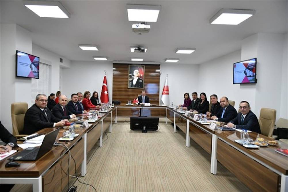 DBB Eş Başkanı Bucak, TBB encümen toplantısına katıldı