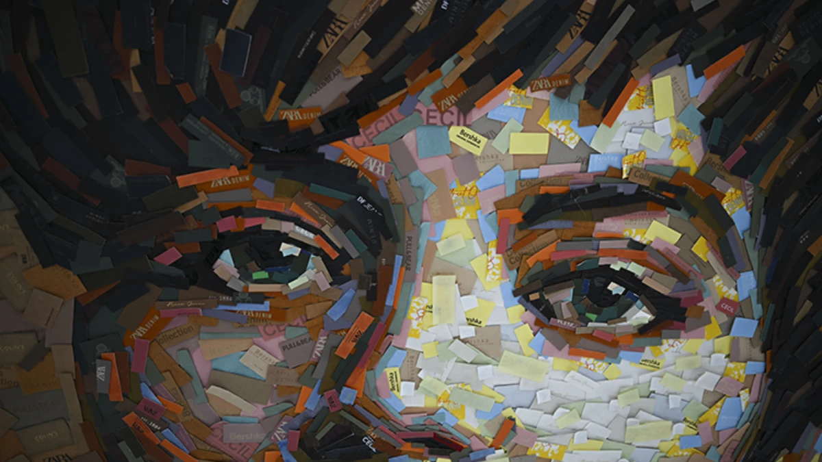 Havalimanında unutulan valizlerden b&uuml;y&uuml;k bir portre yapılacak