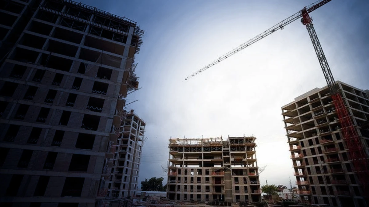 İnşaat sekt&ouml;r&uuml; g&ouml;stergeleri: Yapı ruhsatı verilen toplam y&uuml;z &ouml;l&ccedil;&uuml;m&uuml; y&uuml;zde 2,6 arttı