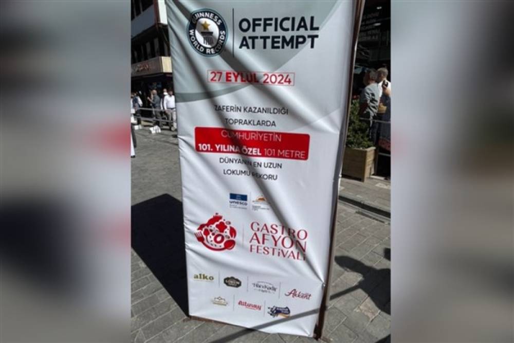 6. Uluslararası GastroAfyon Turizm ve Lezzet Festivali başladı