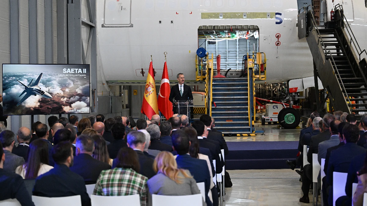 TUSAŞ ve Airbus, H&Uuml;RJET projesi i&ccedil;in Madrid&rsquo;de imza attı: 'G&uuml;venilir dost T&uuml;rkiye'