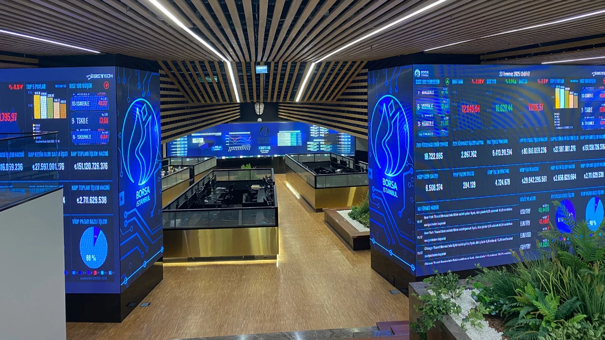 Borsa İstanbul g&uuml;n&uuml; y&uuml;zde 1,81 değer kaybederek tamamladı