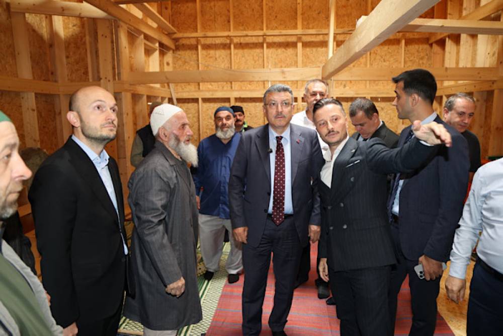 Kırklar Mescidi&rsquo;nin yeniden inşasında &ccedil;alışmalar s&uuml;r&uuml;yor