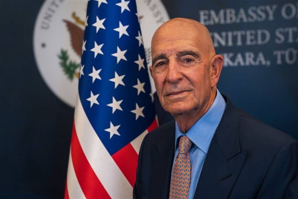 Barrack, T&uuml;rkiye&rsquo;nin ABD B&uuml;y&uuml;kel&ccedil;isi &Ouml;nal ile g&ouml;r&uuml;şt&uuml;