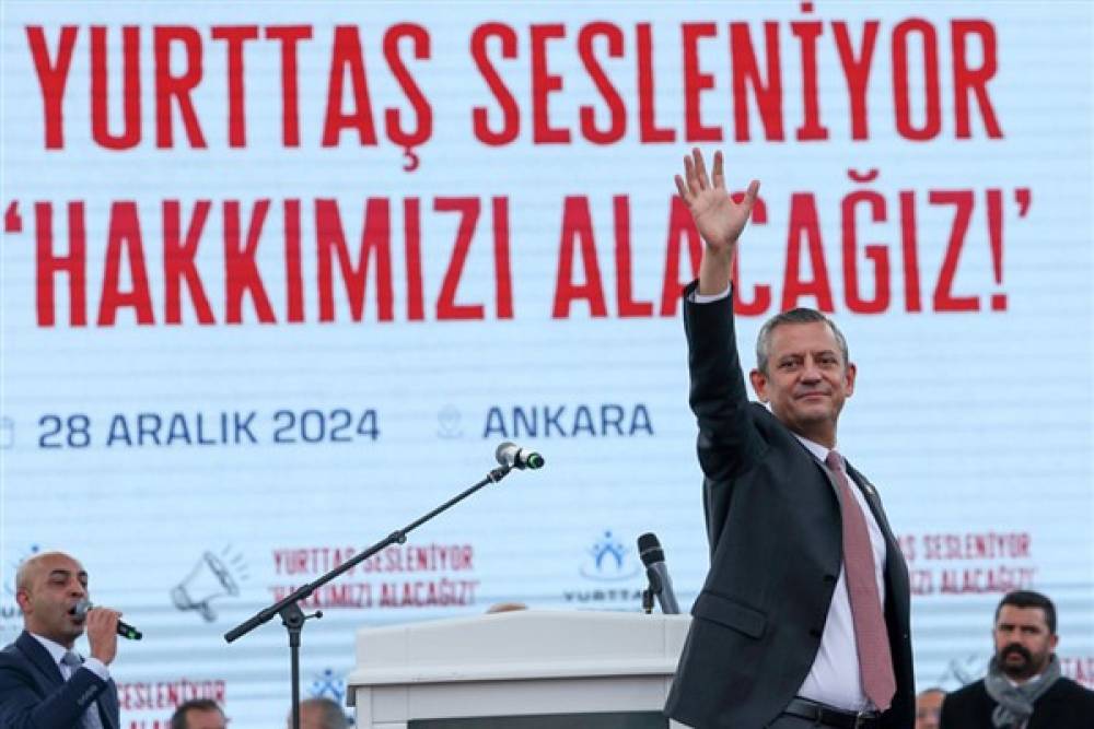 CHP Genel Başkanı Özel: Mutlaka sandığı getireceğiz, bu iktidarı göndereceğiz