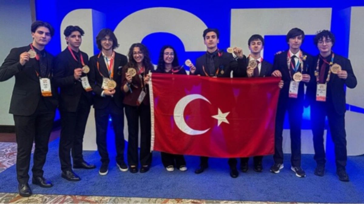 T&uuml;rk gen&ccedil;leri bilim yarışmasında gururlandırdı: 9 proje &ouml;d&uuml;l kazandı