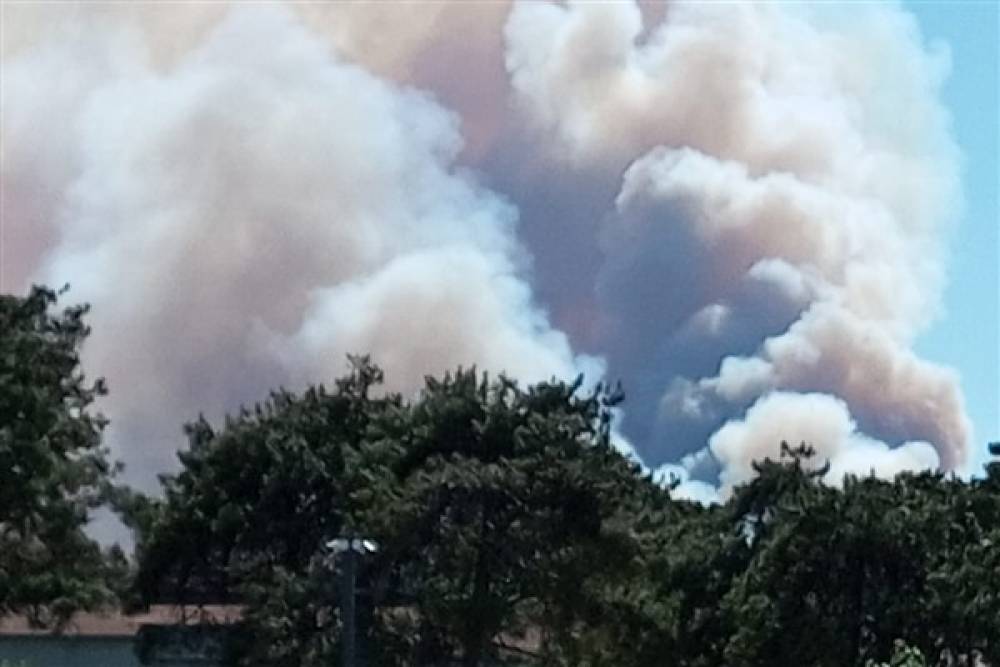 Muğla Seydikemer&rsquo;de orman yangınına 25 hava aracı ve 1.012 personelle m&uuml;dahale ediliyor