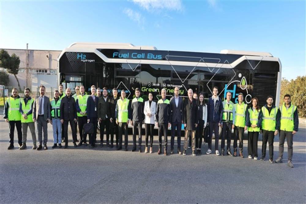 İETT, İstanbul’da Hidrojen Yakıtlı Otobüs için test sürüşü gerçekleştirdi